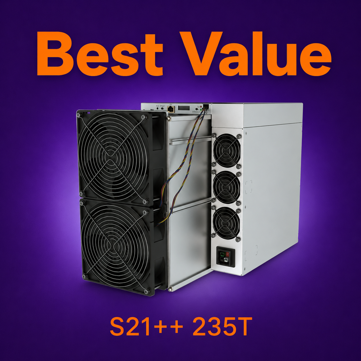 Bitmain Antminer S21++ 235T 16.5 J/T